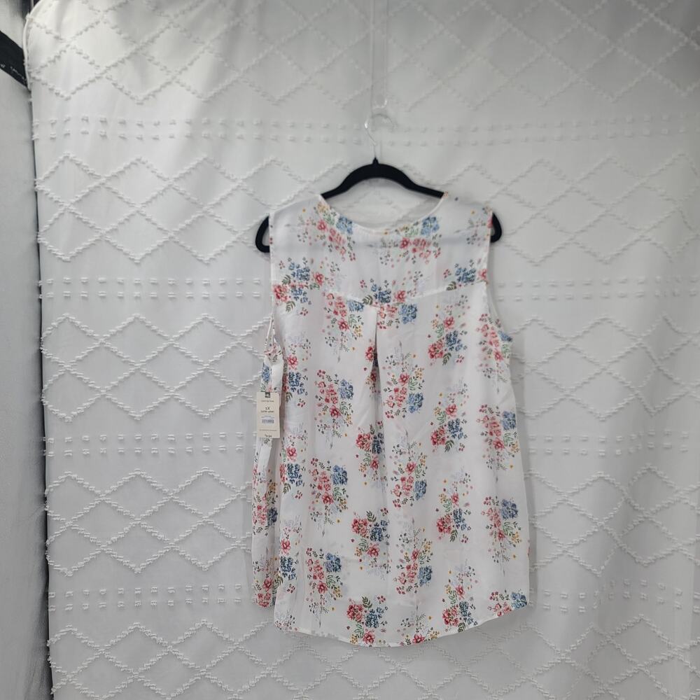 Terra and sky/Sonoma Bundle of 3 Shirts Blue Purple and White Size 1X Vacation - Picture 3 of 16